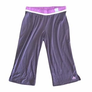 NWT Adidas Clima365 Relaxed Fit Wide Leg Capris Medium